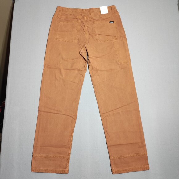 NWT prAna jeans men's 30X34 desert brown colour relaxed straight durable fabric - Picture 3 of 14